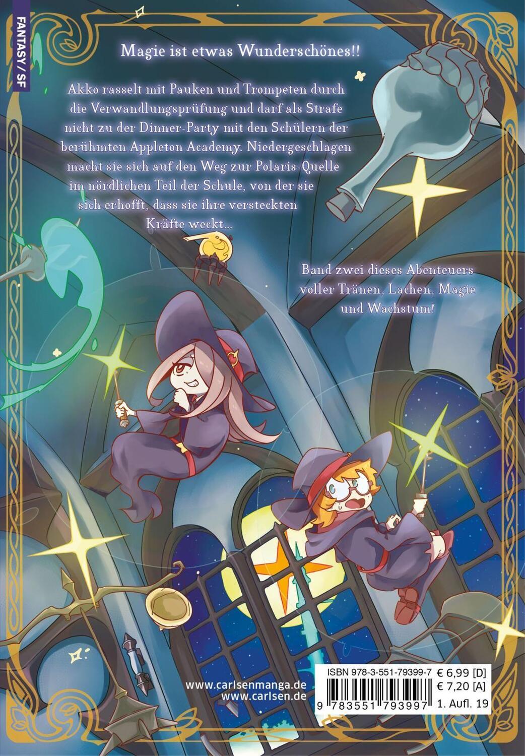 Rückseite: 9783551793997 | Little Witch Academia 2 | Keisuke Sato (u. a.) | Taschenbuch | 196 S.