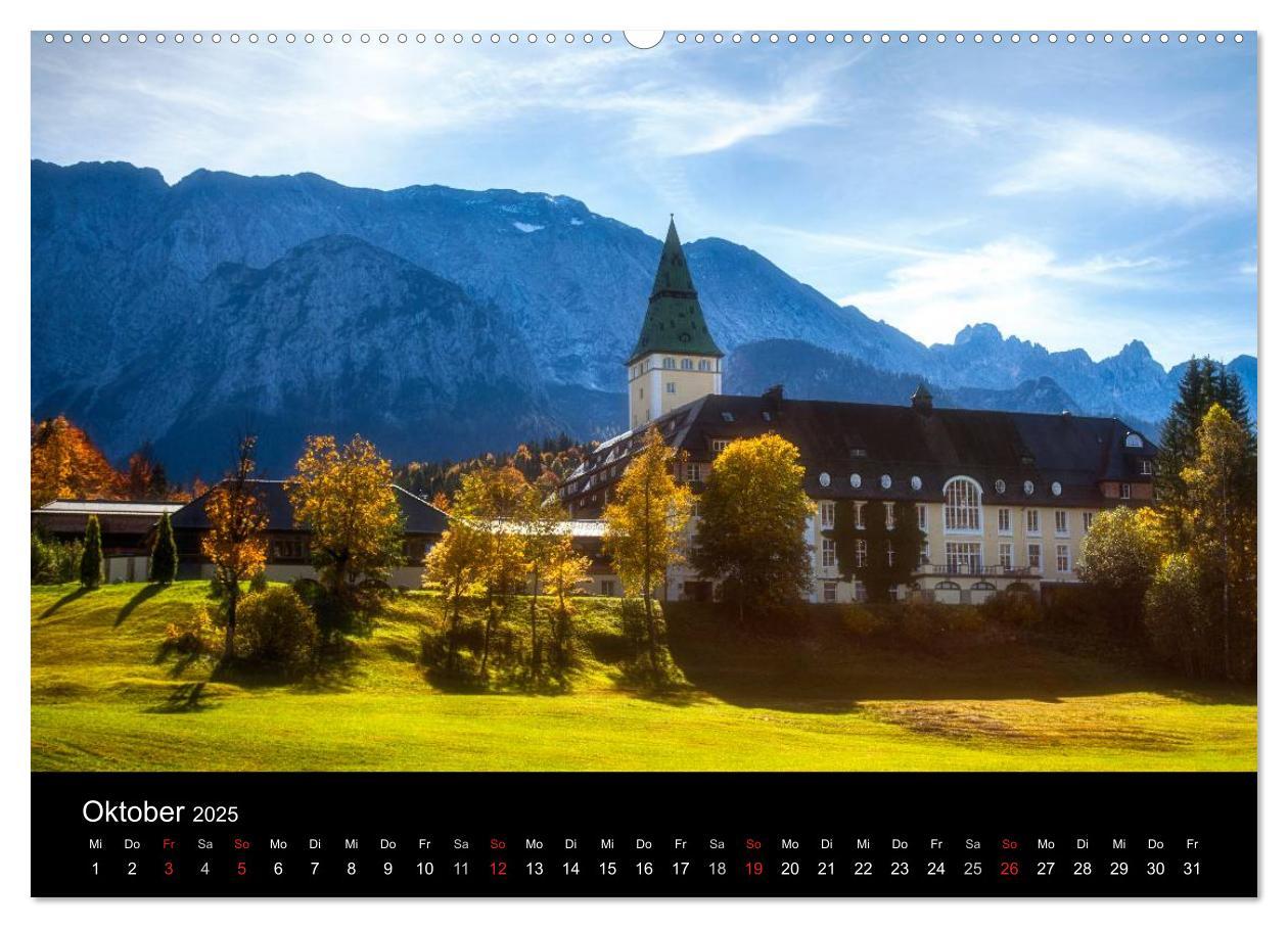 Bild: 9783435611522 | Bergblicke - Elmau (Wandkalender 2025 DIN A2 quer), CALVENDO...