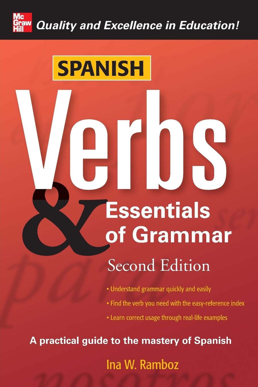 Cover: 9780071498067 | Spanish Verbs &amp; Essentials of Grammar, 2E | Ina W. Ramboz | Buch