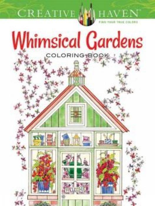 Cover: 9780486796758 | Creative Haven Whimsical Gardens Coloring Book | Alexandra Cowell