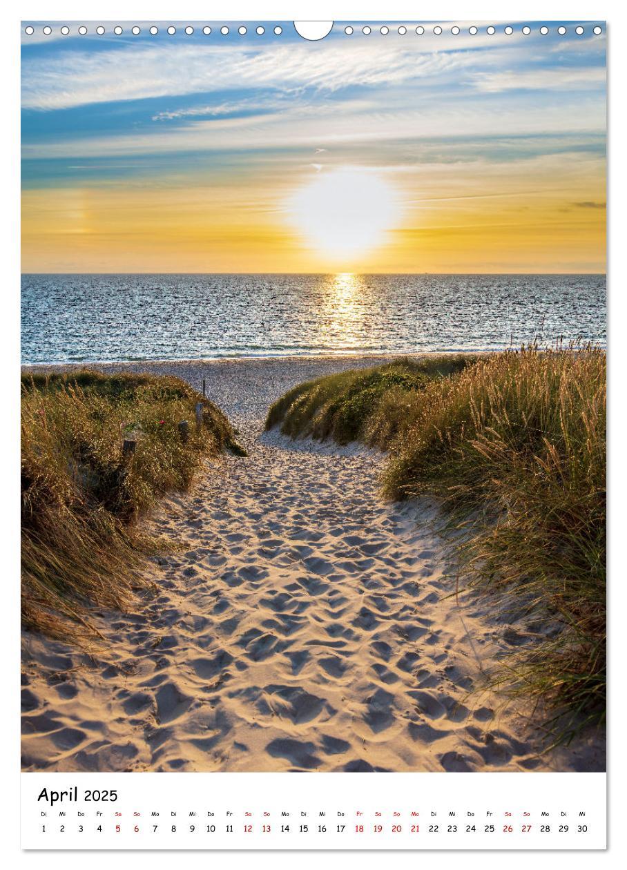 Bild: 9783435895311 | Bezauberndes Sylt (Wandkalender 2025 DIN A3 hoch), CALVENDO...