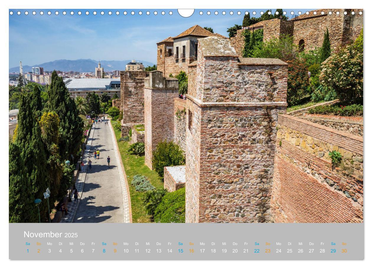 Bild: 9783435231119 | Malaga - andalusische Mittelmeerküste (Wandkalender 2025 DIN A3...