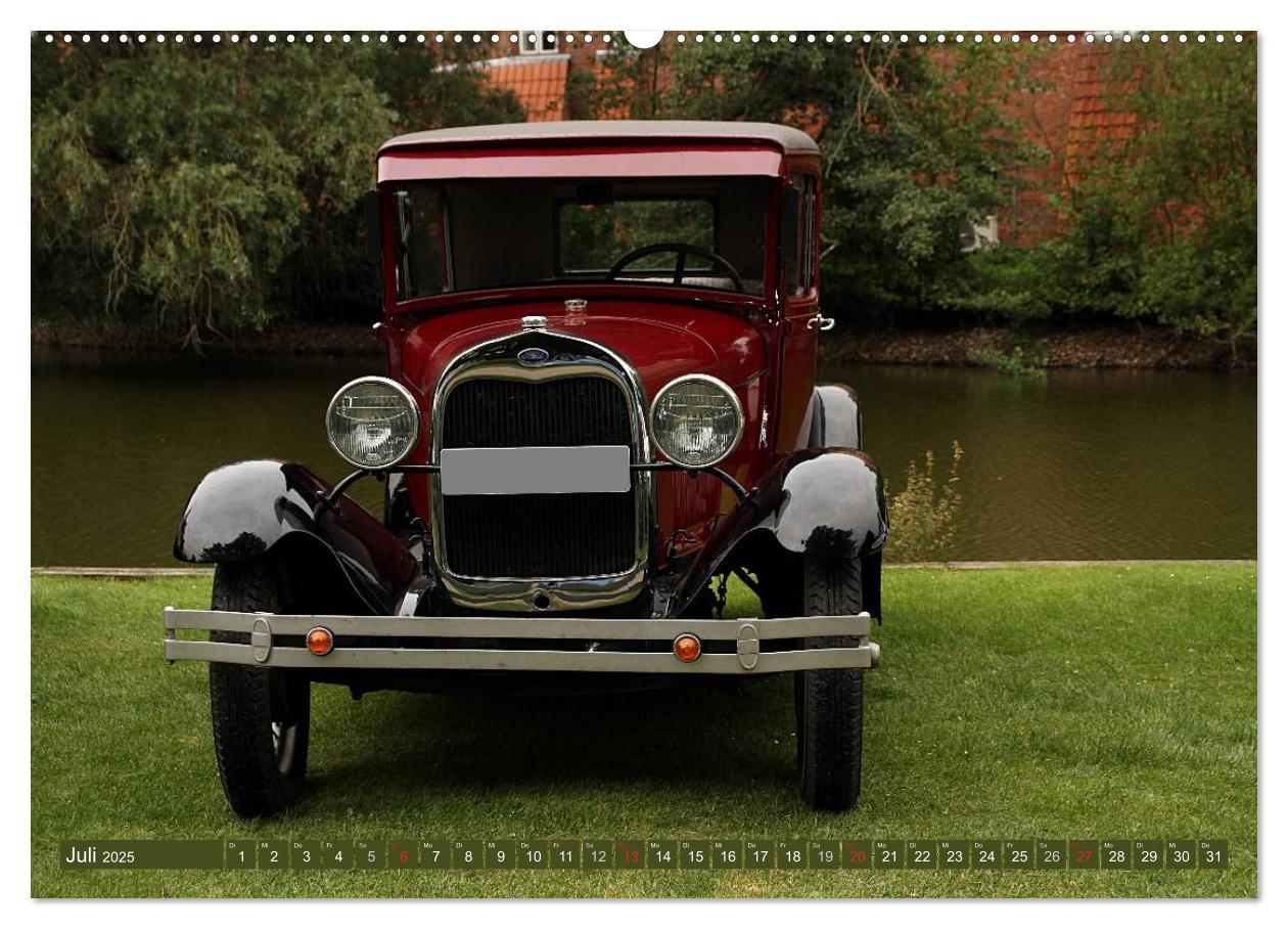 Bild: 9783435493241 | Oldtimer vergangenger Jahrzehnte (Wandkalender 2025 DIN A2 quer),...