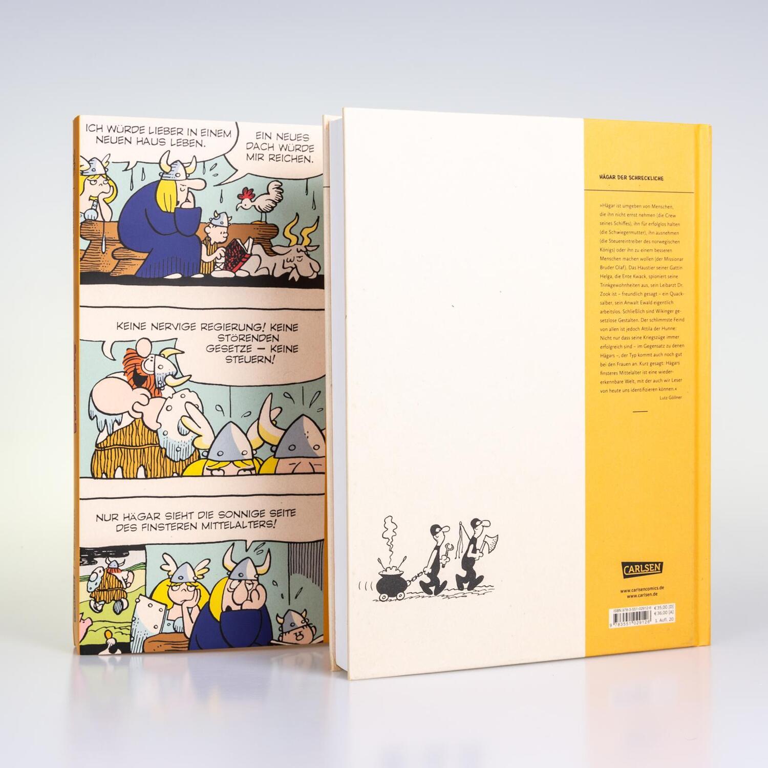 Bild: 9783551029126 | Die Bibliothek der Comic-Klassiker: Hägar, der Schreckliche | Buch