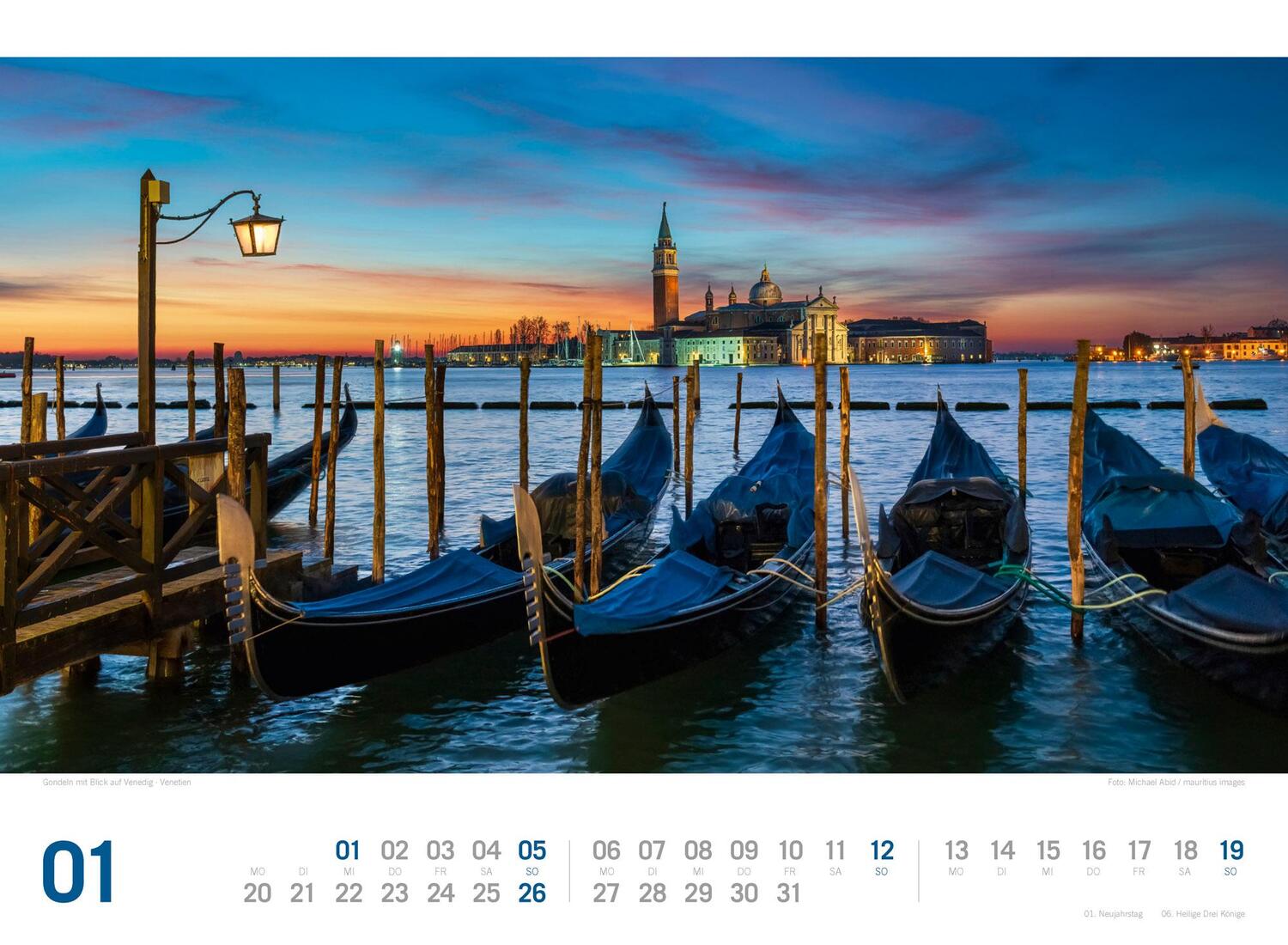 Bild: 9783838435220 | Italien - von Venedig bis Sizilien - ReiseLust Kalender 2025 | 14 S.