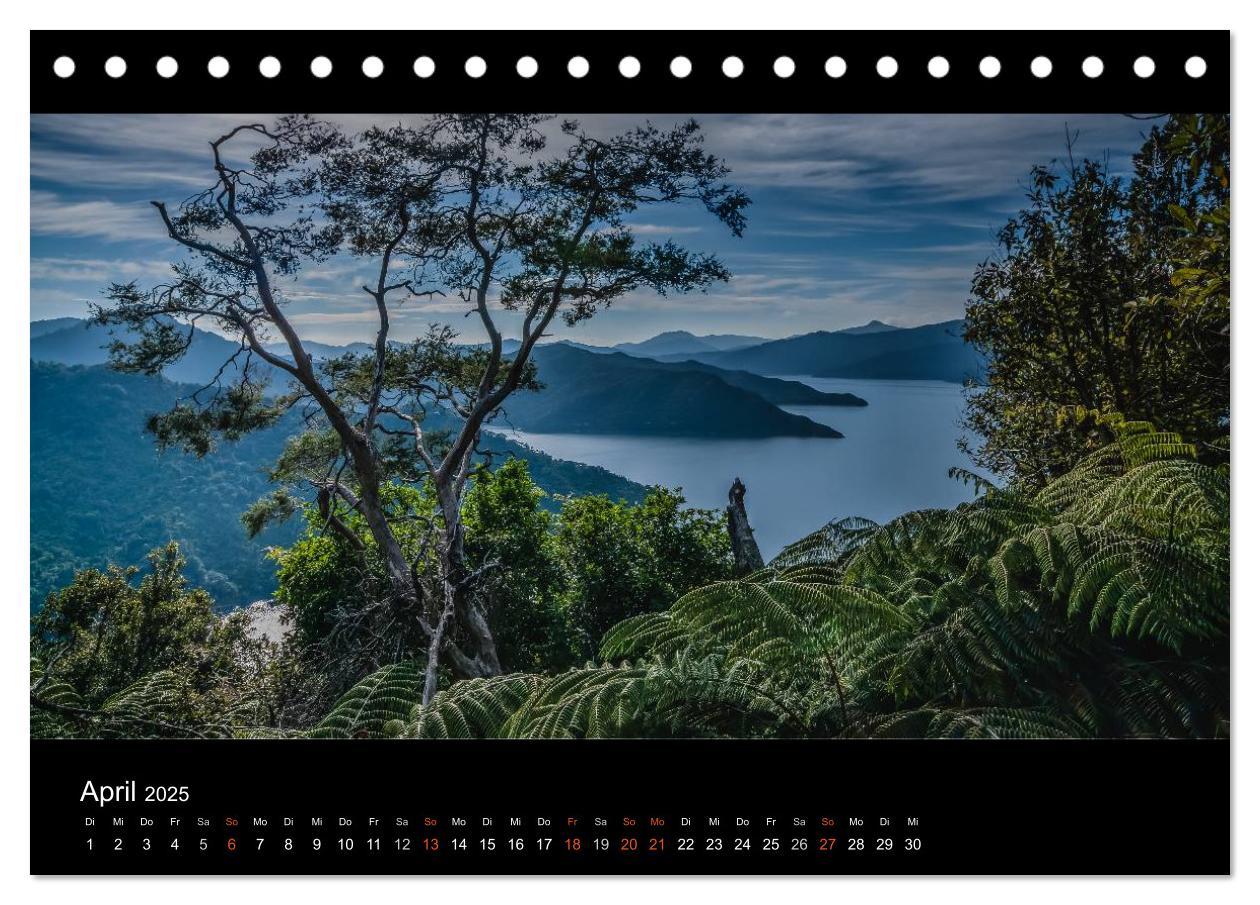 Bild: 9783435661534 | Neuseelands Landschaften (Tischkalender 2025 DIN A5 quer), CALVENDO...