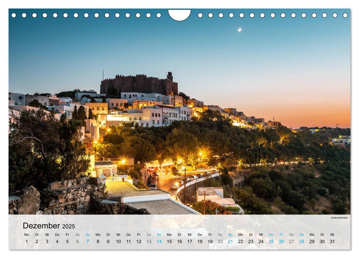 Bild: 9783383997334 | Patmos - Die heilige Insel (Wandkalender 2025 DIN A4 quer),...