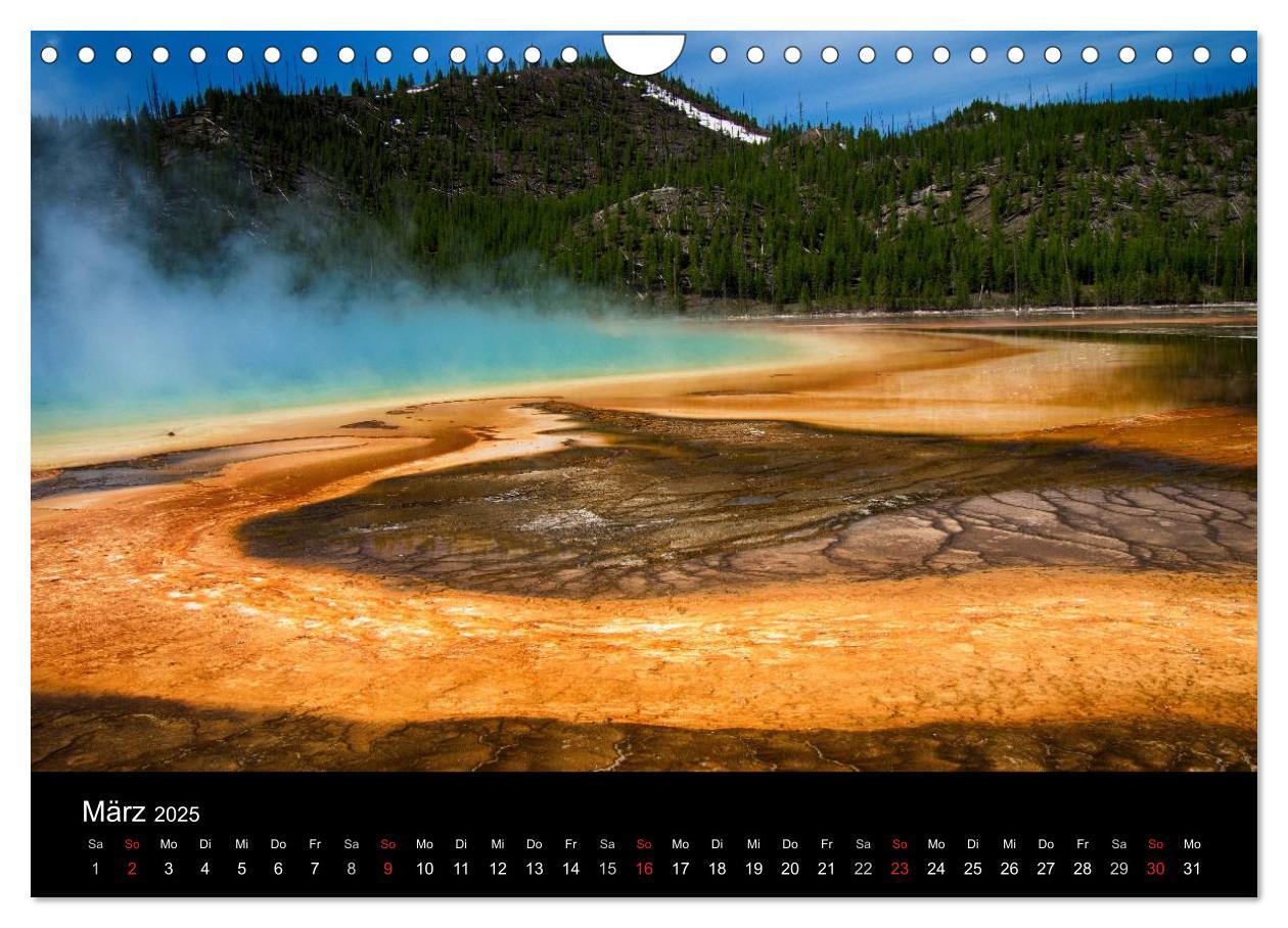 Bild: 9783435664498 | Traumziele in den USA. Der Yellowstone National Park (Wandkalender...