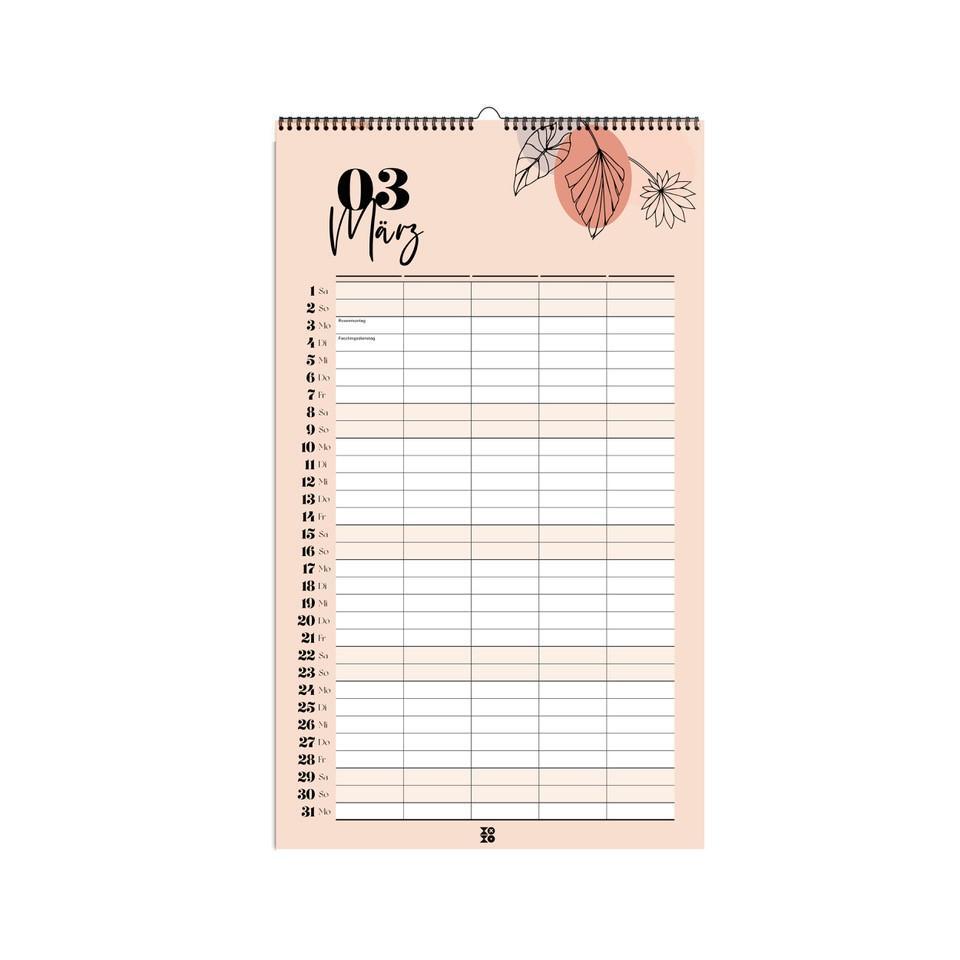 Bild: 9783690282192 | Design Wandkalender 2025 | Anja Garschhammer (u. a.) | Kalender | 2025