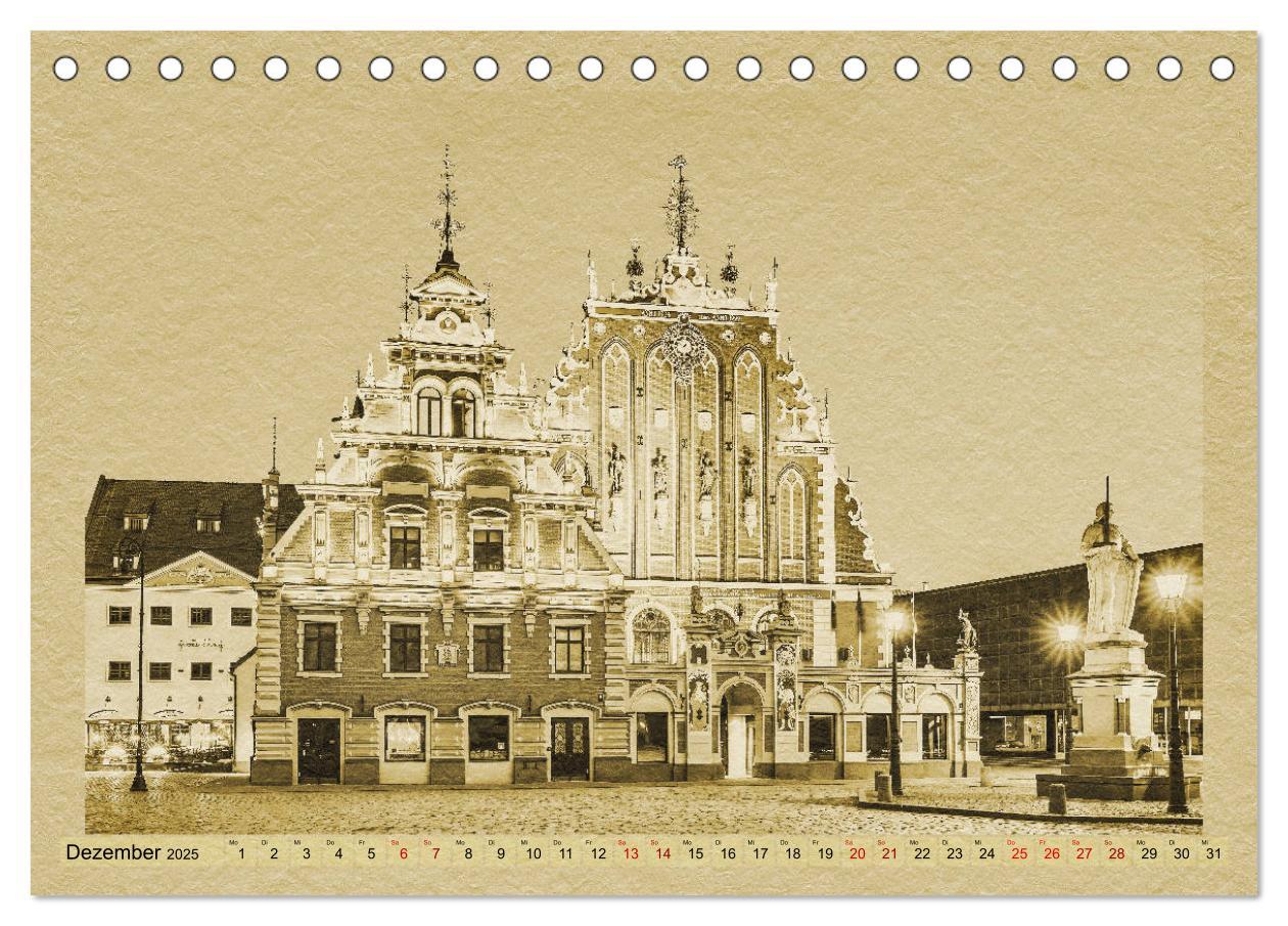 Bild: 9783435420971 | Riga ¿ Ein Kalender im Zeitungsstil (Tischkalender 2025 DIN A5...