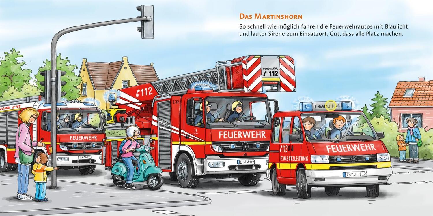 Bild: 9783551250599 | Hör mal (Soundbuch): Die Feuerwehr | Christian Zimmer | Buch | 14 S.