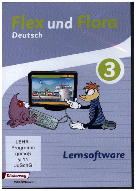 Cover: 9783425145846 | Flex und Flora 3. CD-ROM | Lernsoftware - Einzellizenz | CD-ROM | 2017