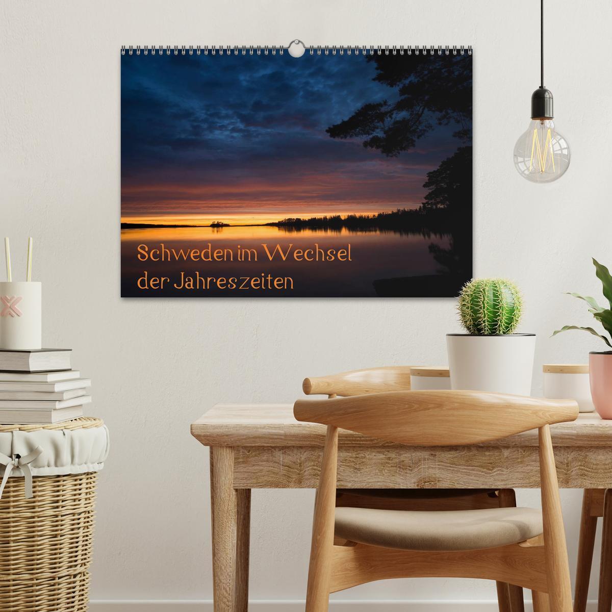 Bild: 9783435535422 | Schweden im Wechsel der Jahreszeiten (Wandkalender 2025 DIN A3...