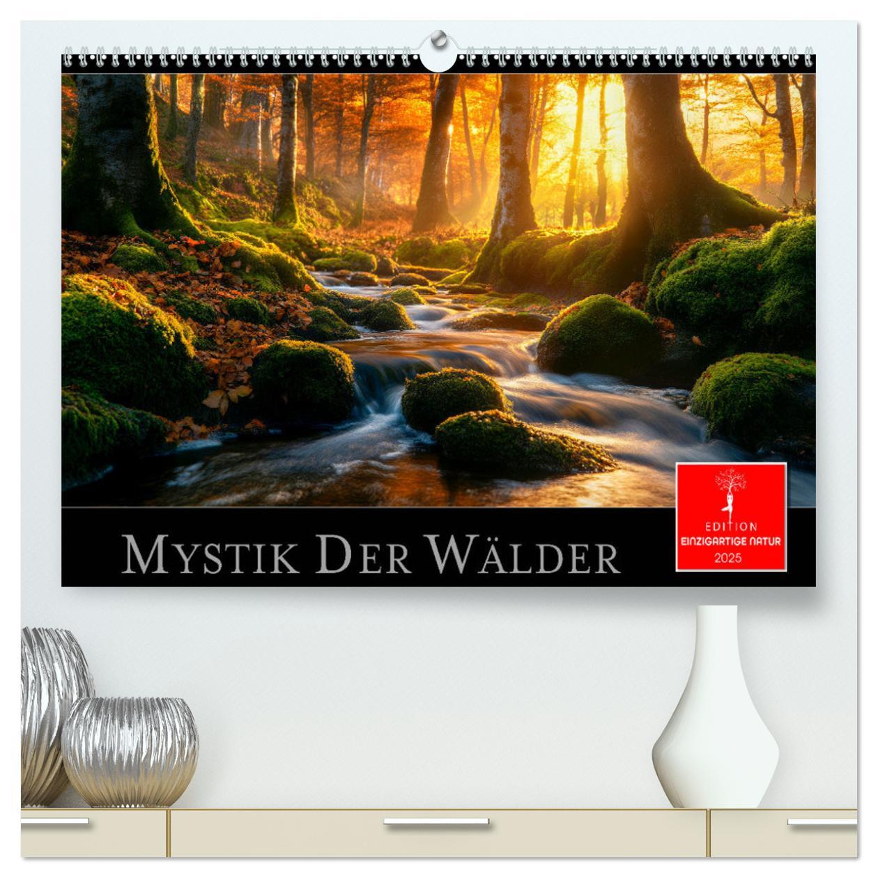 Cover: 9783457224816 | Mystik der Wälder (hochwertiger Premium Wandkalender 2025 DIN A2...