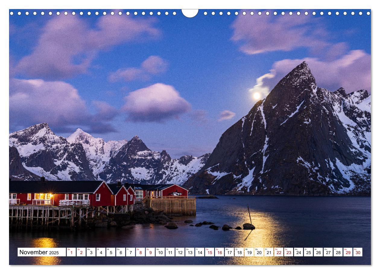 Bild: 9783383973987 | Licht des Nordens - LOFOTEN (Wandkalender 2025 DIN A3 quer),...