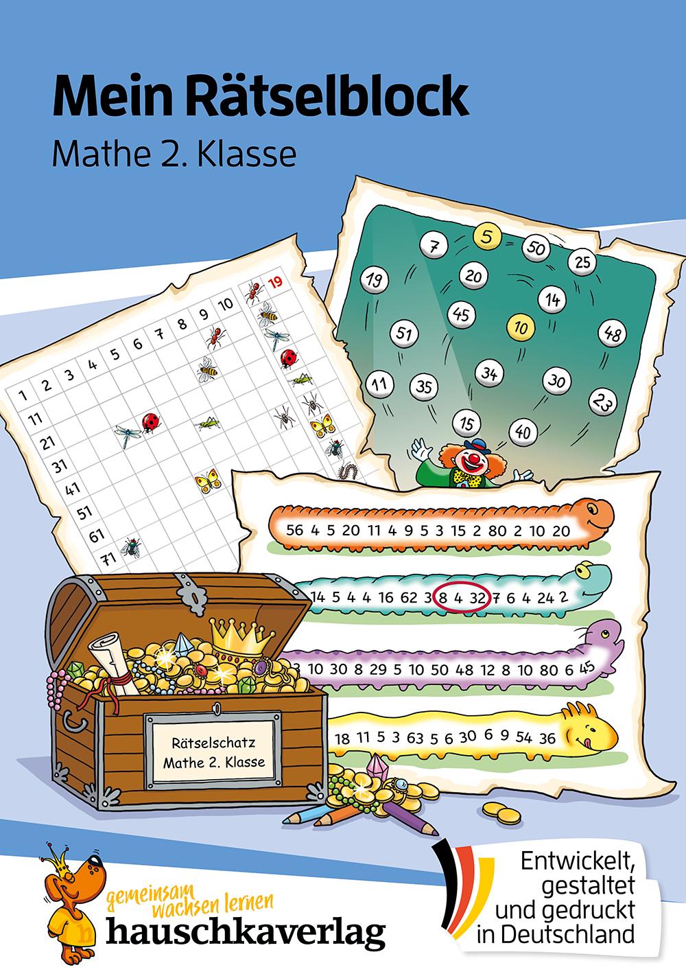 Cover: 9783881006927 | Mein Rätselblock Mathe 2. Klasse | Christiane Wittenburg | Taschenbuch