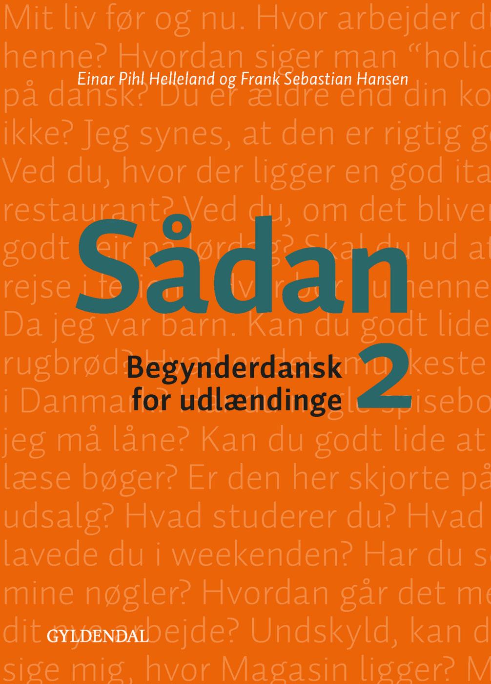 Cover: 9783125287723 | Sådan 2 (A2) | Kurs- und Übungsbuch + Audios online | Helleland | Buch