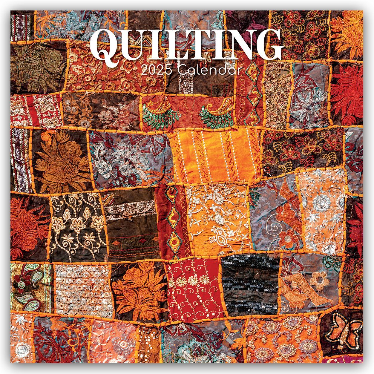 Cover: 9781835361757 | Quilting - Quilten 2025 - 12-Monatskalender | The Gifted | Kalender