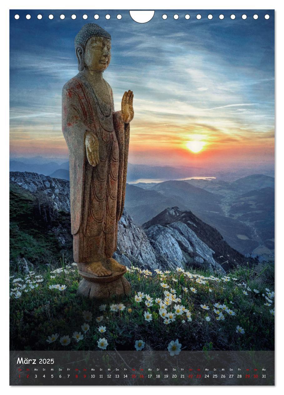 Bild: 9783435895014 | Kraft mit Buddha (Wandkalender 2025 DIN A4 hoch), CALVENDO...