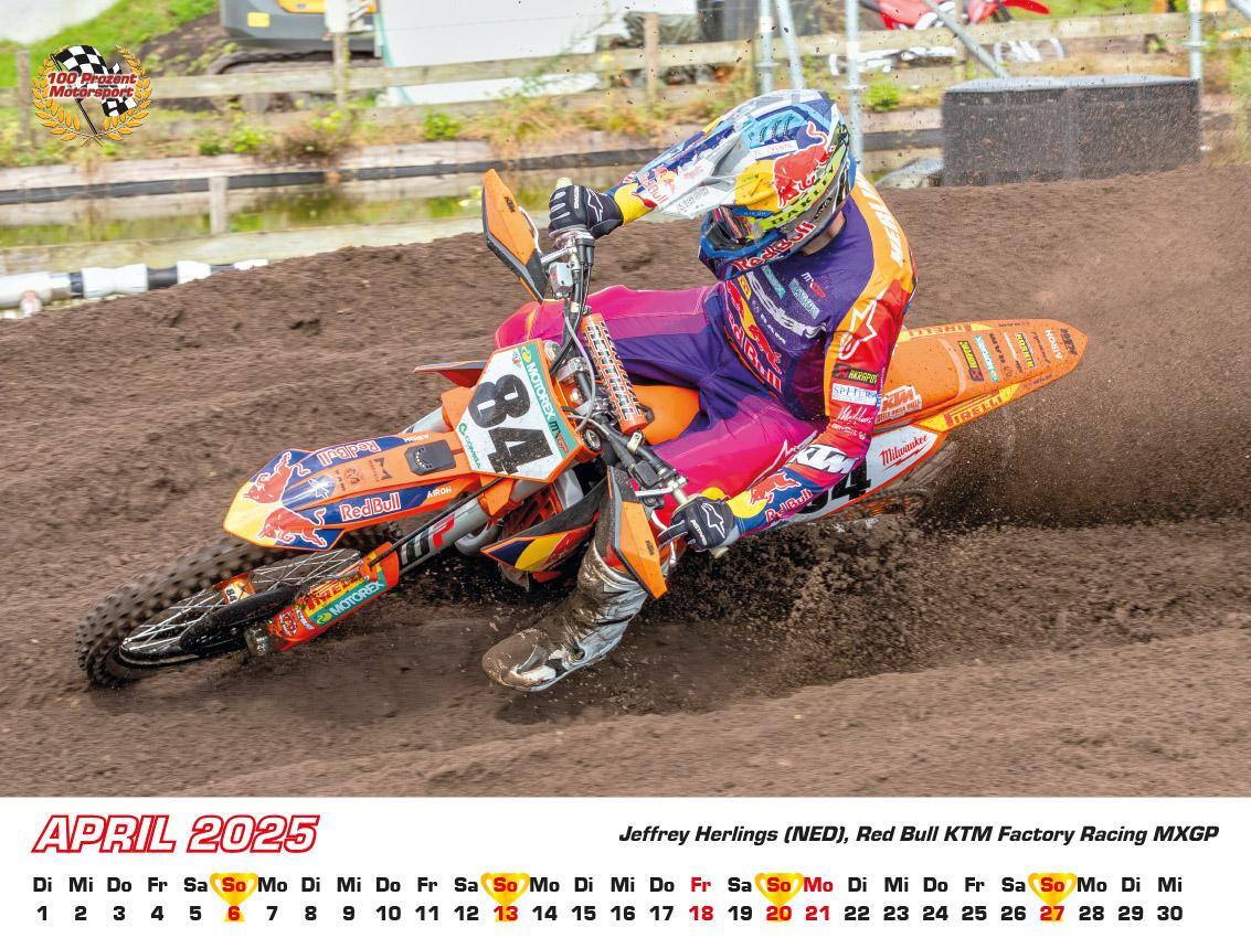 Bild: 9783948794682 | Motocross WM Kalender 2025 | Frank Pommer | Kalender | Deutsch | 2025