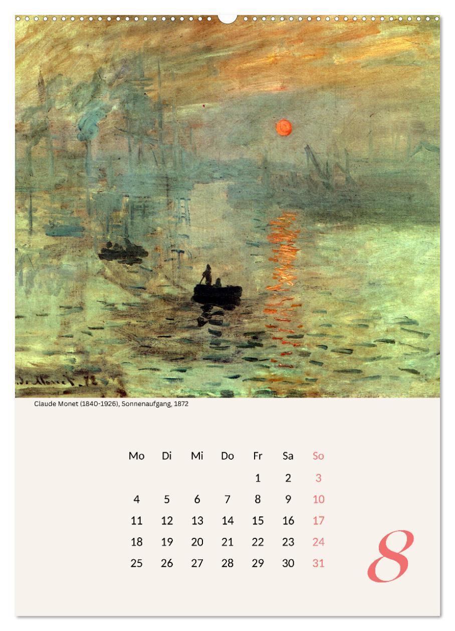 Bild: 9783457225301 | Claude Monet Impressionen (Wandkalender 2025 DIN A2 hoch), CALVENDO...