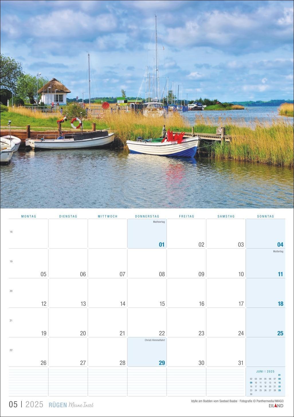 Bild: 9783964023483 | Rügen ...meine Insel Kalender 2025 | Eiland | Kalender | 13 S. | 2025