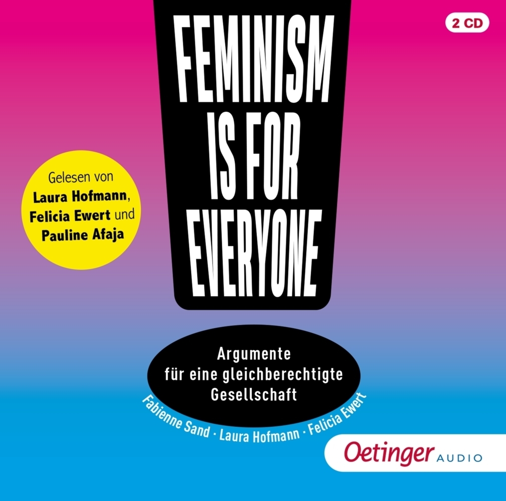 Cover: 9783837391503 | Feminism is for everyone!, 2 Audio-CD | Laura Hofmann (u. a.) | CD