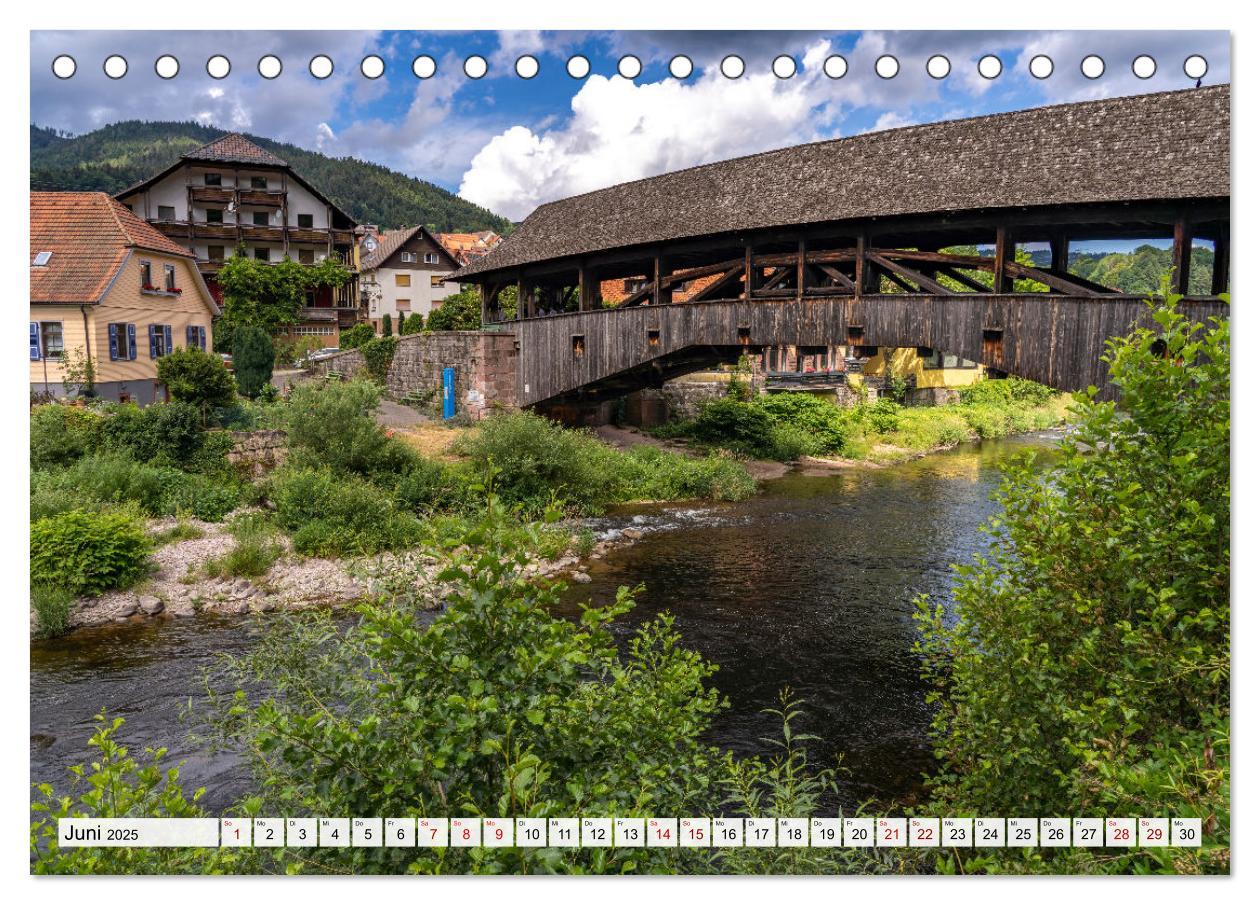 Bild: 9783383959912 | Schwarzwald - Das Murgtal (Tischkalender 2025 DIN A5 quer),...