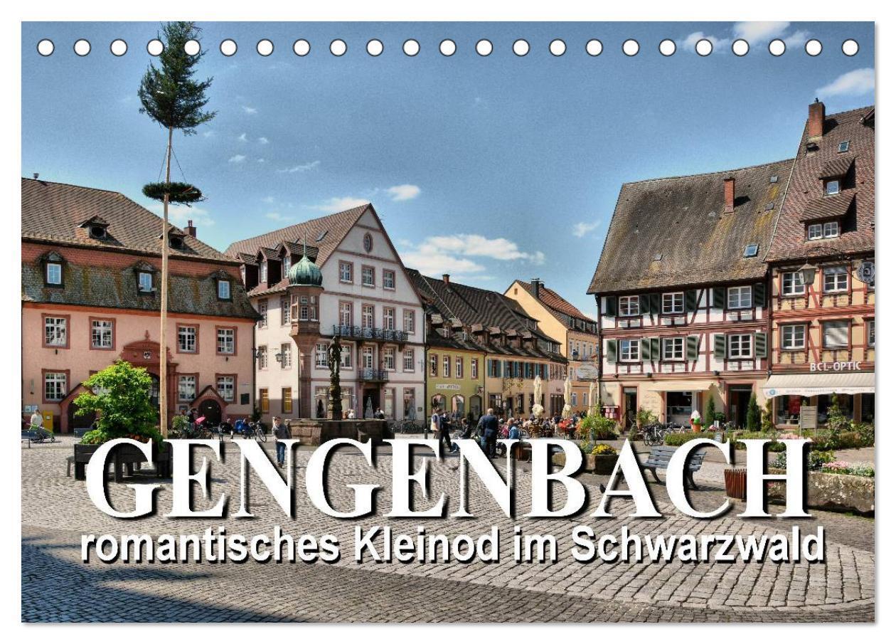 Cover: 9783435594771 | Gengenbach - romantisches Kleinod im Schwarzwald (Tischkalender...