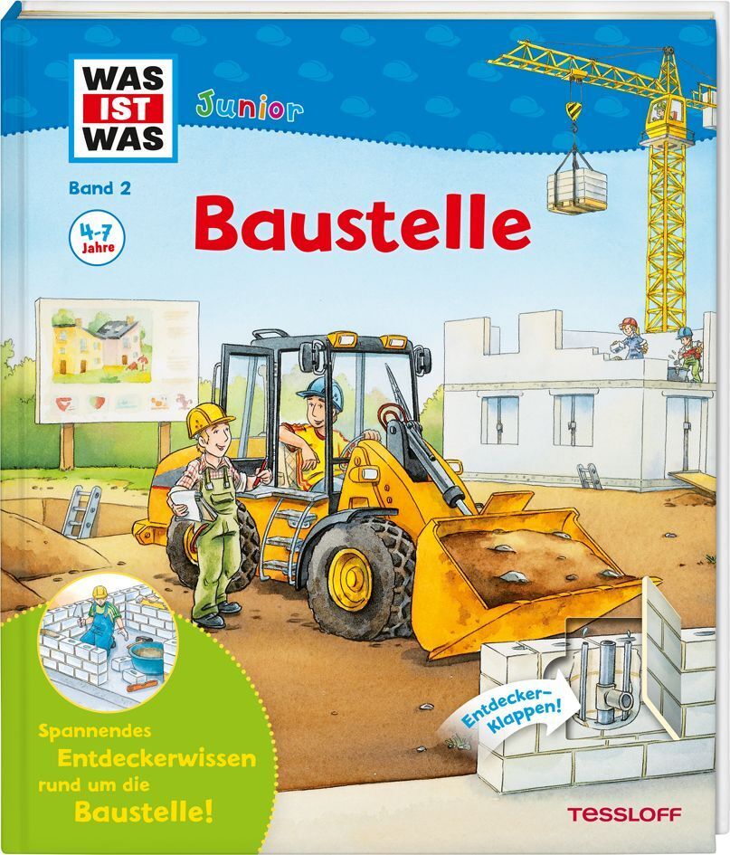 Cover: 9783788622039 | WAS IST WAS Junior Band 2. Baustelle | Christina Braun (u. a.) | Buch