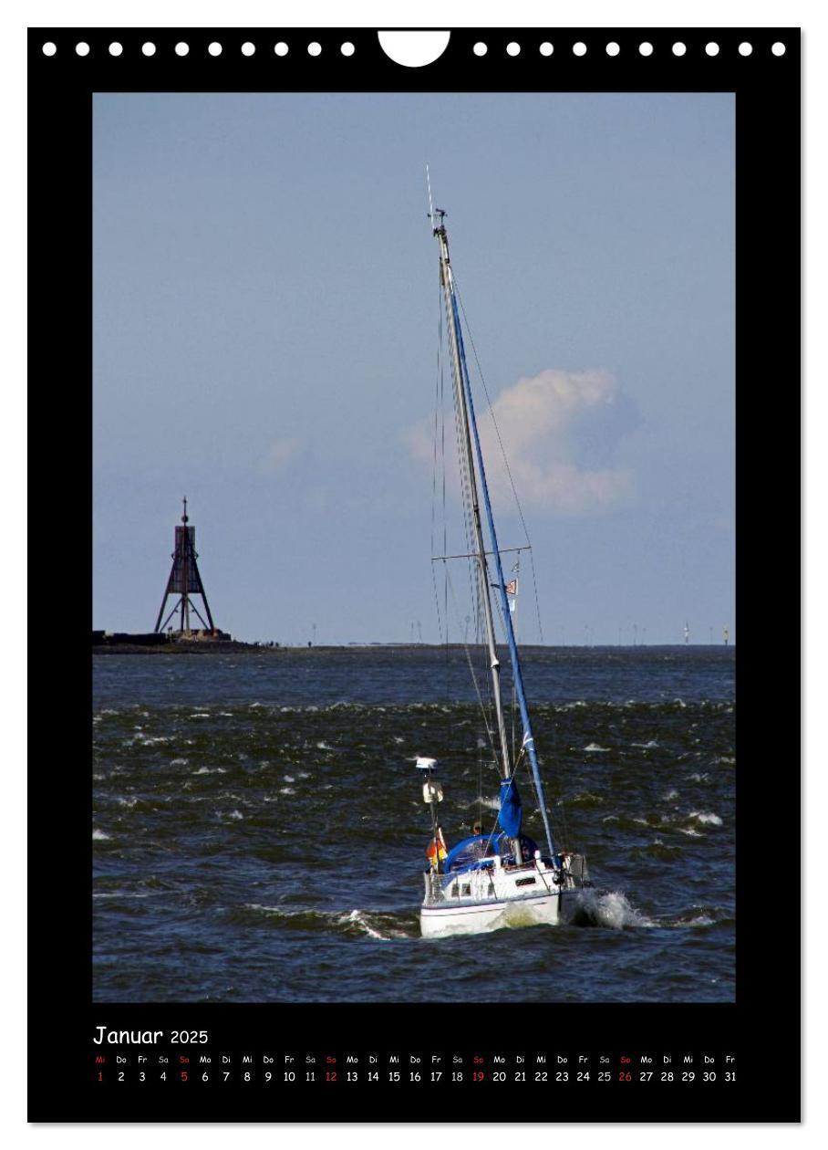 Bild: 9783457077634 | Cuxhaven (Wandkalender 2025 DIN A4 hoch), CALVENDO Monatskalender