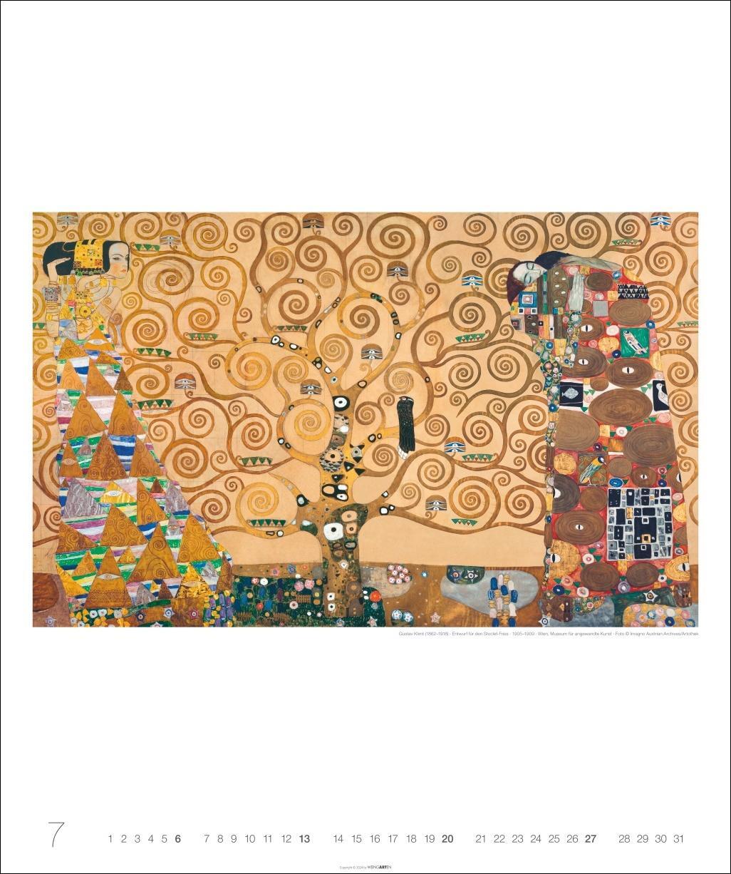 Bild: 9783839900789 | Gustav Klimt Edition Kalender 2025 | Kalender | Spiralbindung | 14 S.