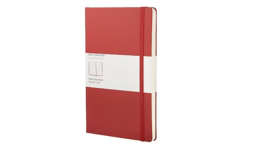 Cover: 9788862930048 | Moleskine Notizbuch liniert Large DIN A5 rot | Notizbücher | Englisch