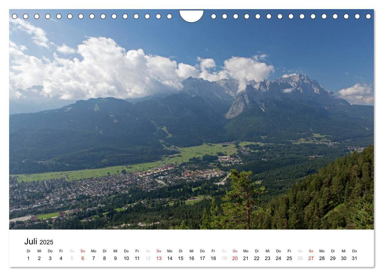 Bild: 9783435591466 | Zugspitz-Impressionen (Wandkalender 2025 DIN A4 quer), CALVENDO...