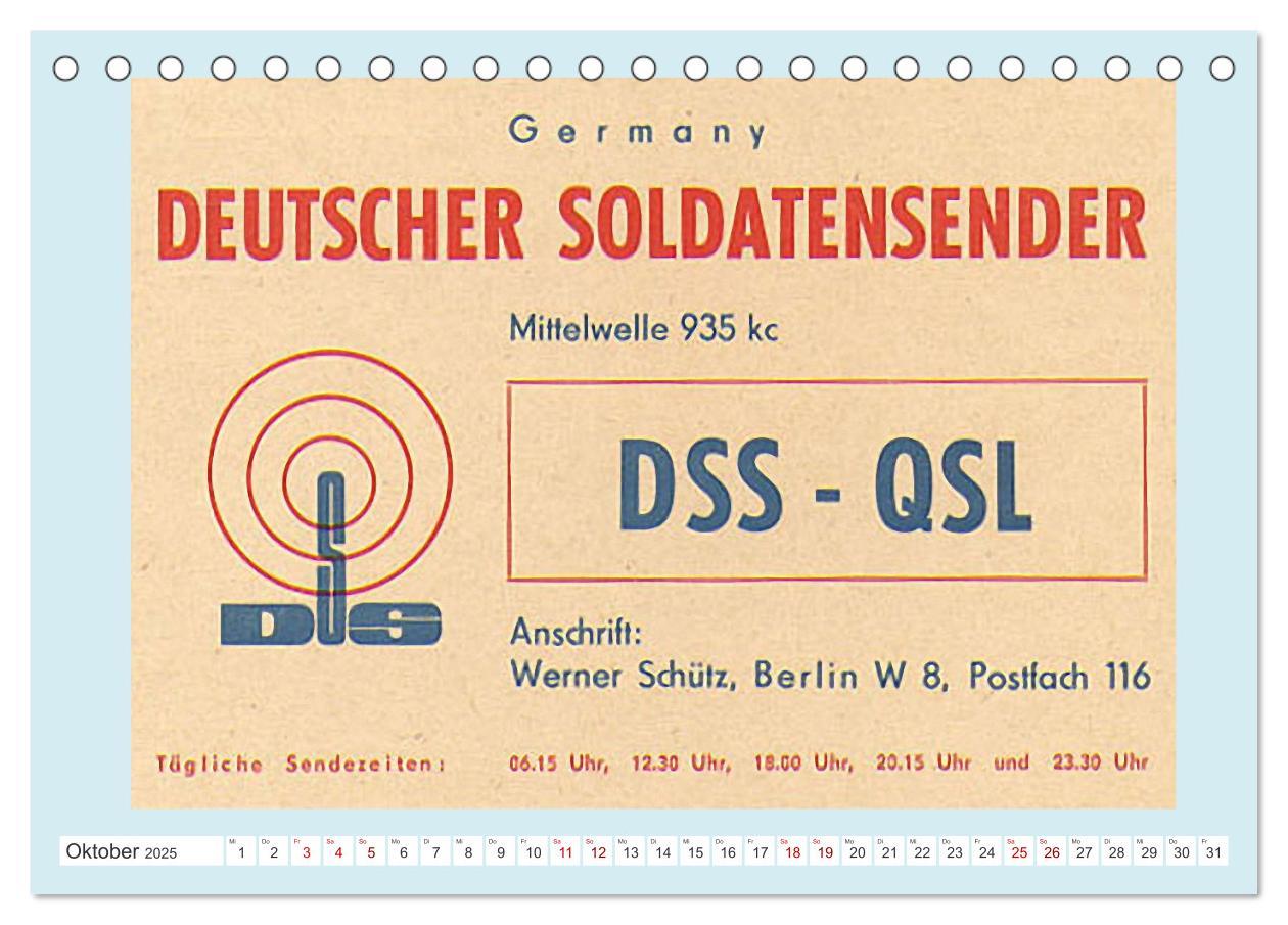 Bild: 9783457243381 | Rundfunk in Deutschland - Historische QSL-Karten (Tischkalender...