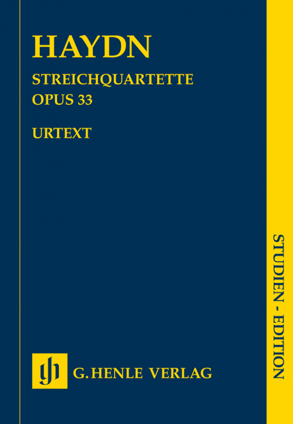 Cover: 9790201892092 | Streichquartette Op.33 | Russian Quartets | Joseph Haydn | Deutsch