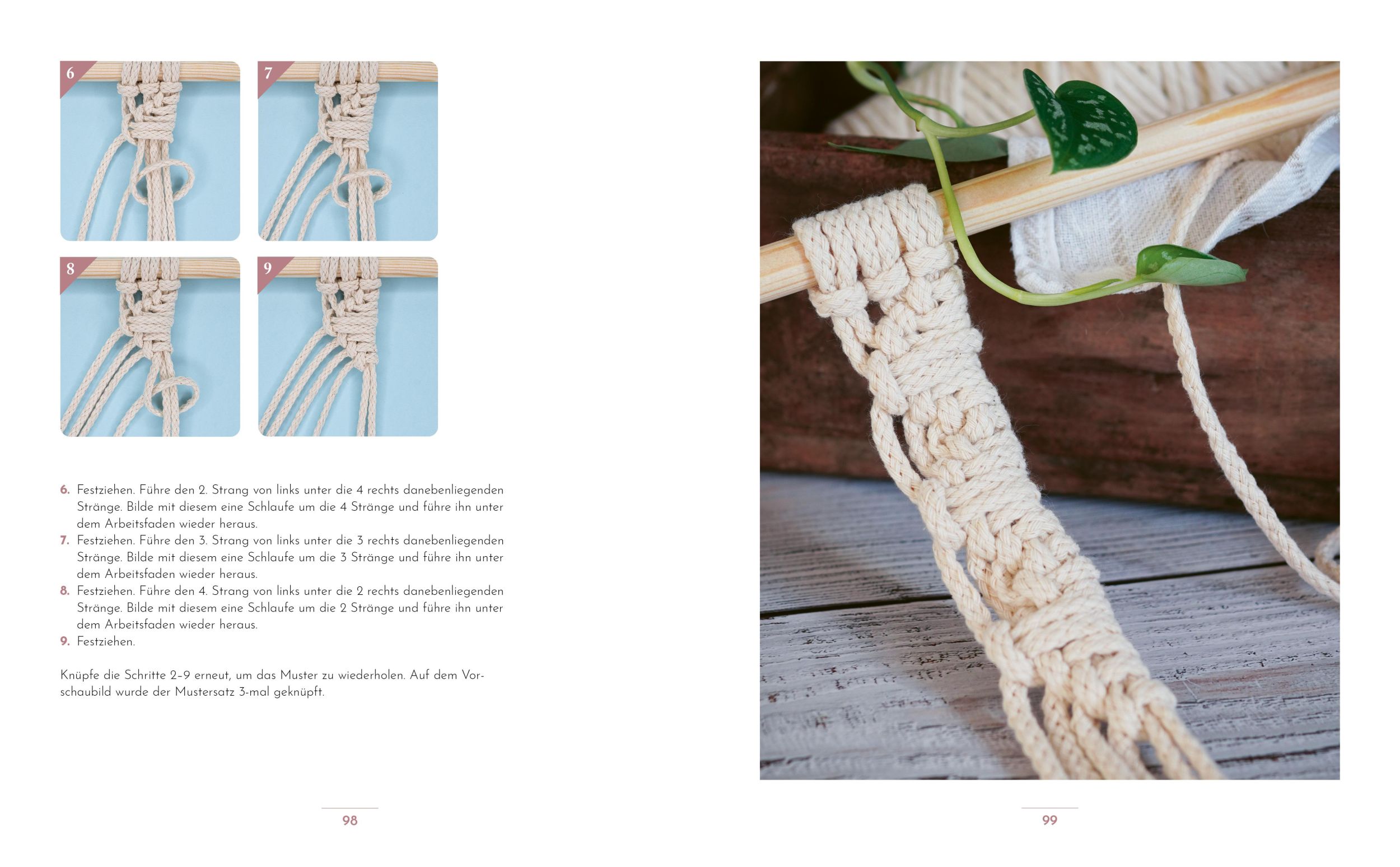 Bild: 9783830721376 | Das Makramee Musterbuch | Judith Jelena Paus | Taschenbuch | 191 S.