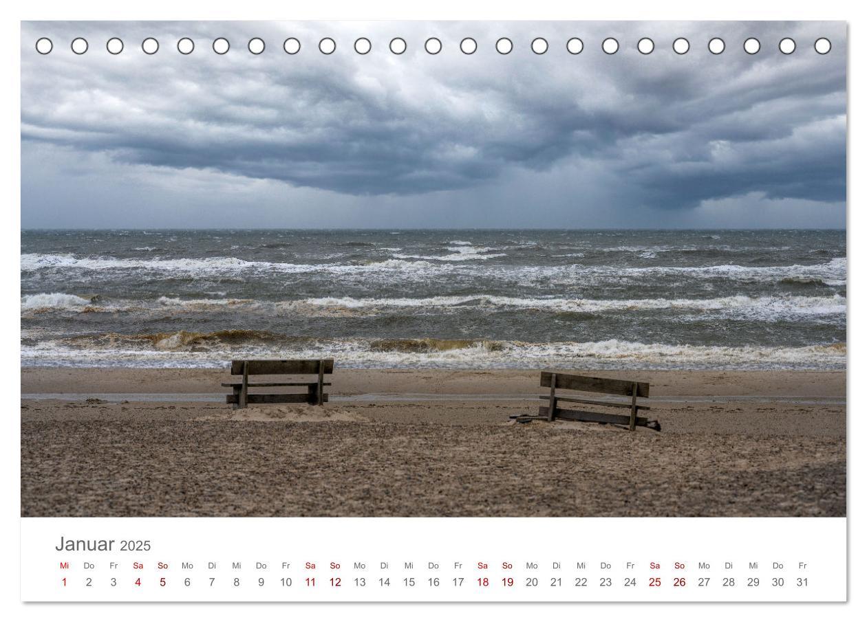 Bild: 9783435021543 | Dänemark - Henne Strand (Tischkalender 2025 DIN A5 quer), CALVENDO...