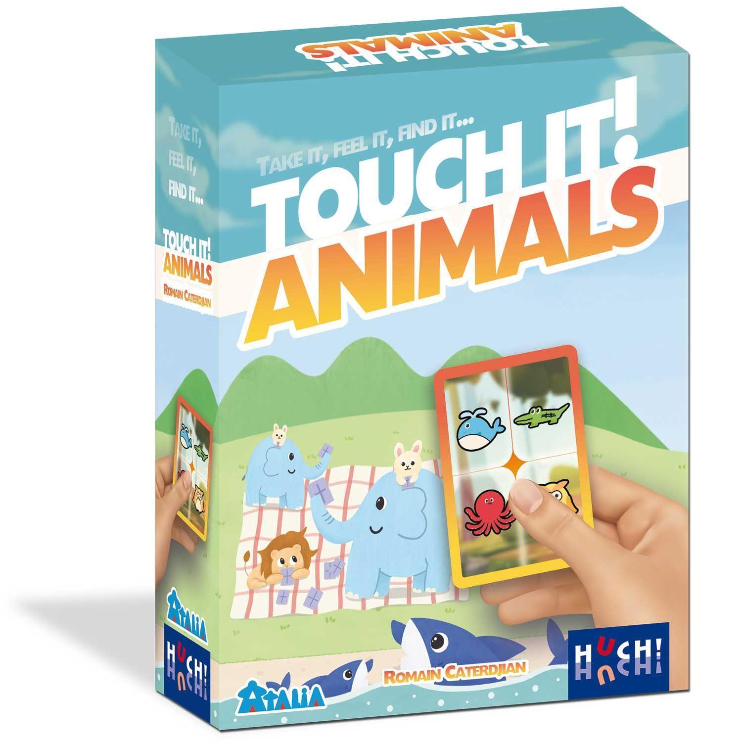 Cover: 4260071883087 | Touch it - Animals | Romain Caterdjian | Spiel | 883087 | Deutsch