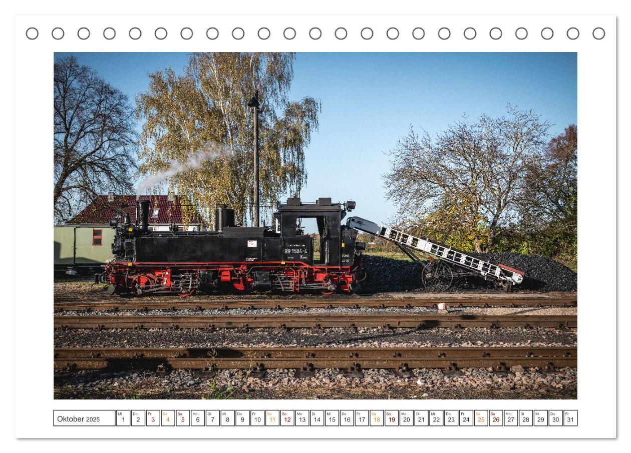 Bild: 9783383859151 | Museumsbahnen auf Tour (Tischkalender 2025 DIN A5 quer), CALVENDO...