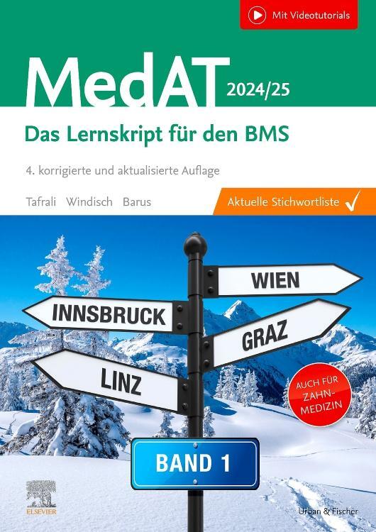 Cover: 9783437440366 | MedAT 2024/25 - Band 1 | Deniz Tafrali (u. a.) | Broschüre | XII