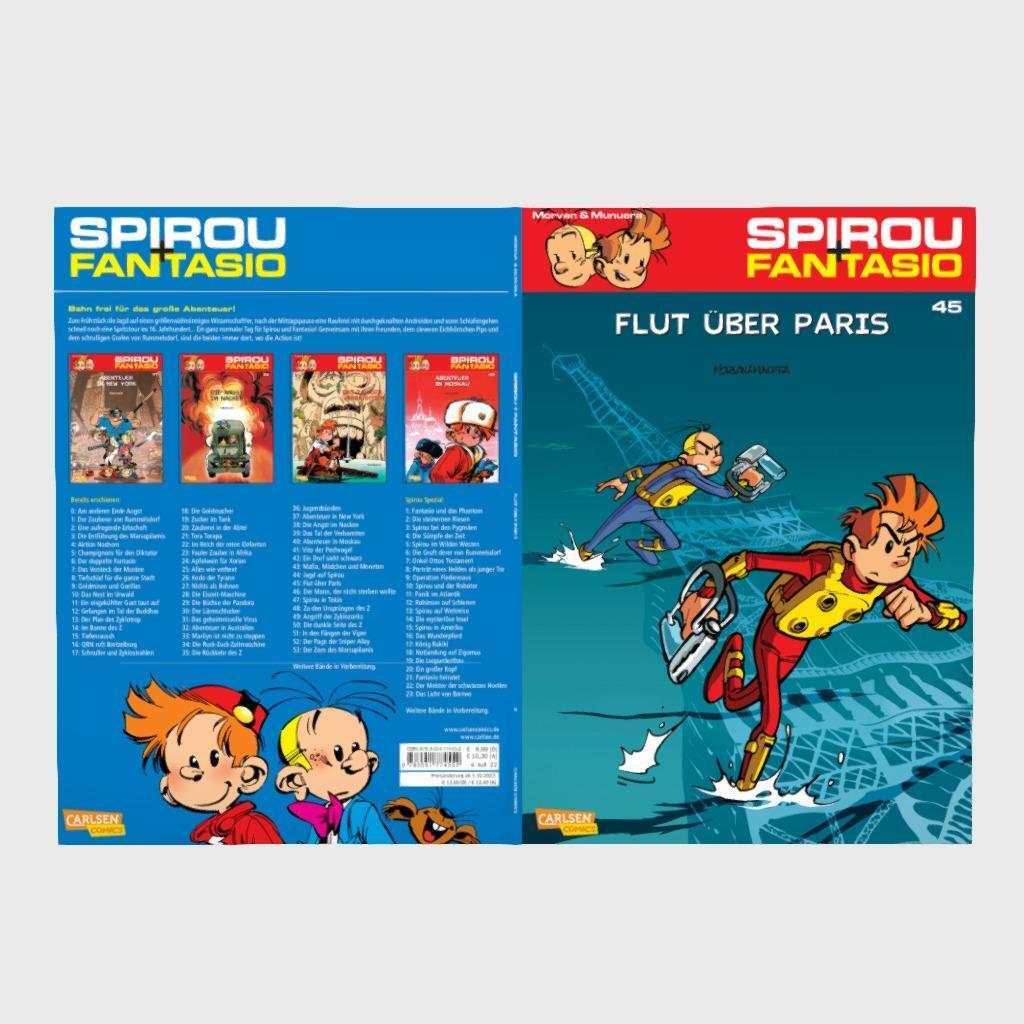 Bild: 9783551774552 | Spirou und Fantasio 45 | Jean-David Morvan | Taschenbuch | 48 S.