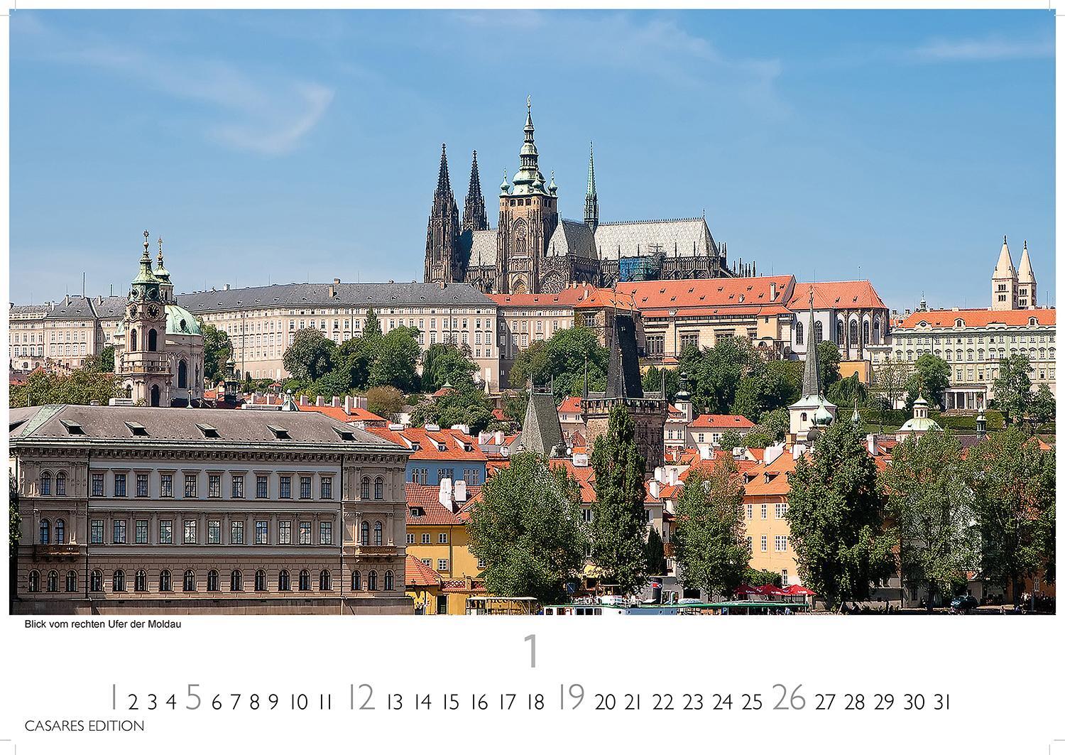 Bild: 9781835241585 | Prag 2025 L 35x50cm | Kalender | 14 S. | Deutsch | 2025