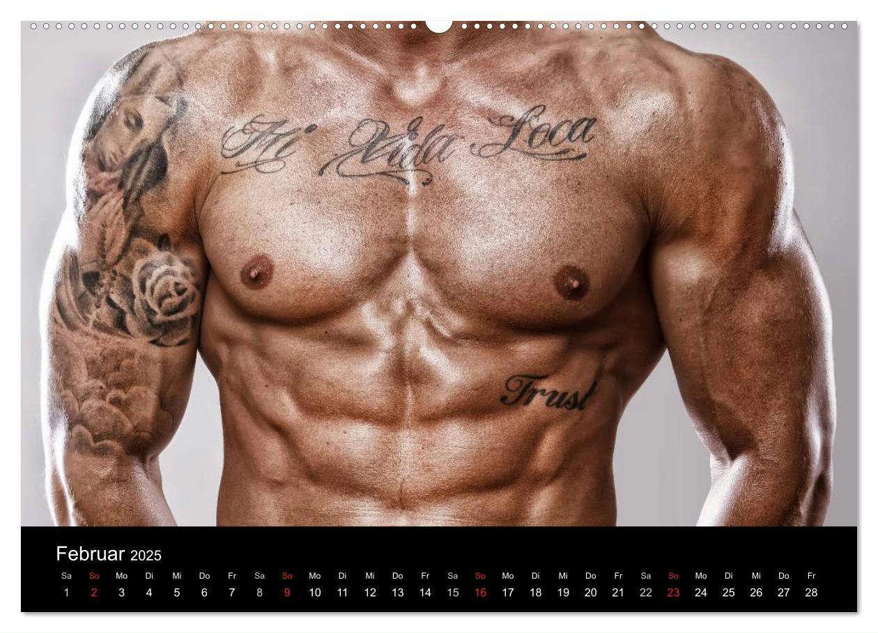 Bild: 9783435688777 | Männer - Erotische Gladiatoren (Wandkalender 2025 DIN A2 quer),...