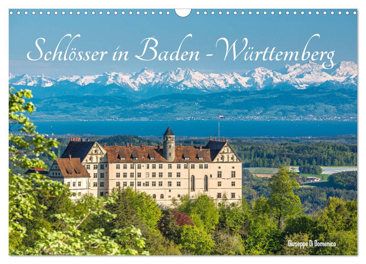 Cover: 9783435349876 | Schlösser in Baden-Württemberg (Wandkalender 2025 DIN A3 quer),...