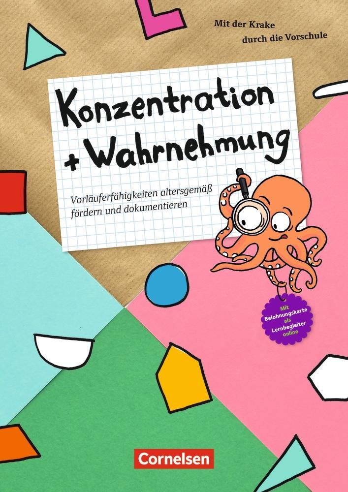 Cover: 9783834651372 | Mit der Krake durch die Vorschule / Konzentration und Wahrnehmung