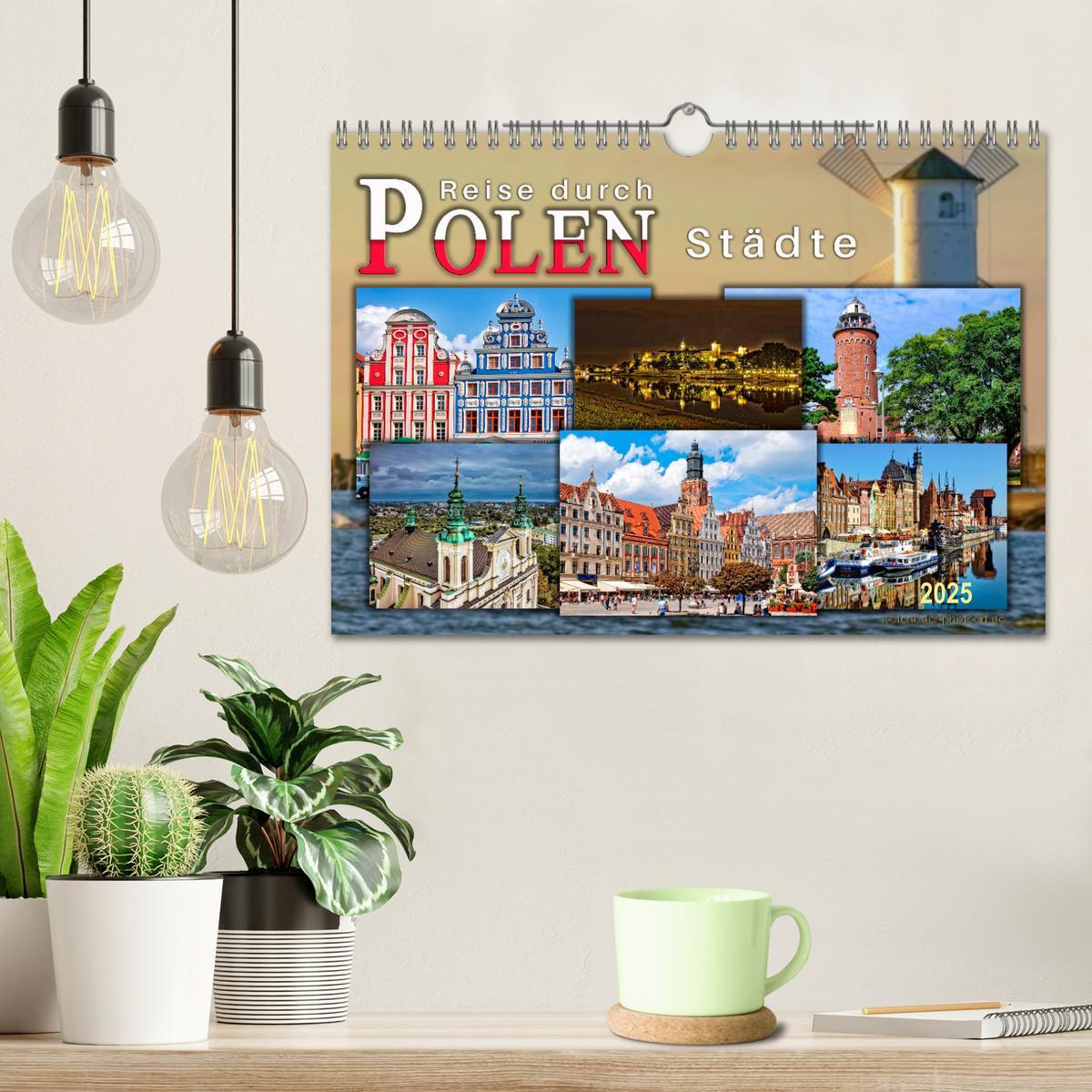 Bild: 9783435455577 | Reise durch Polen ¿ Städte (Wandkalender 2025 DIN A4 quer),...