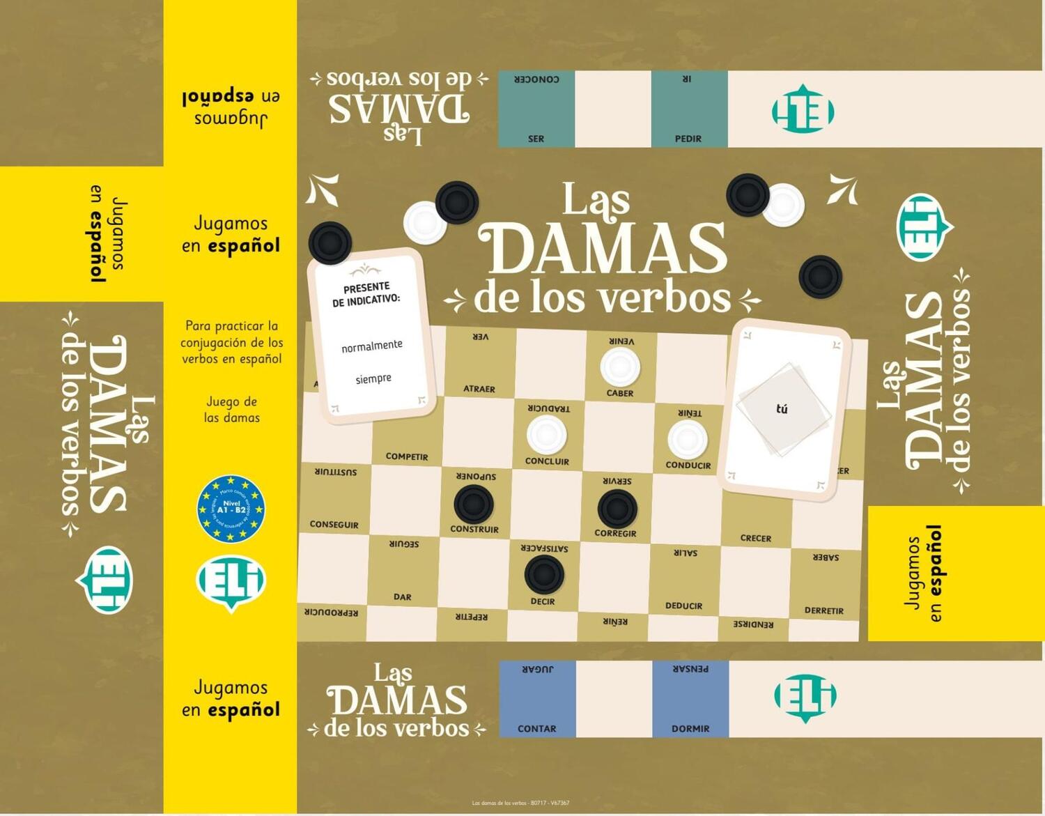 Cover: 9783125133358 | Las damas de los verbos | Spiel | Michele Lenzerini | Spiel | Deutsch