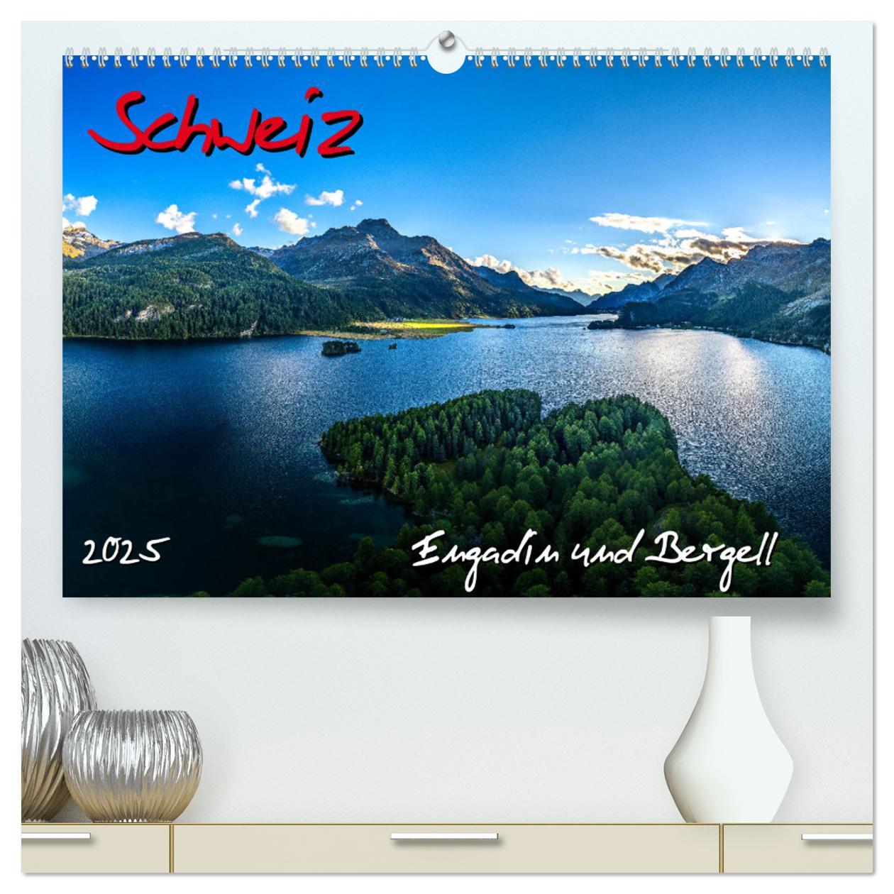 Cover: 9783435003310 | Schweiz - Engadin und Bergell (hochwertiger Premium Wandkalender...