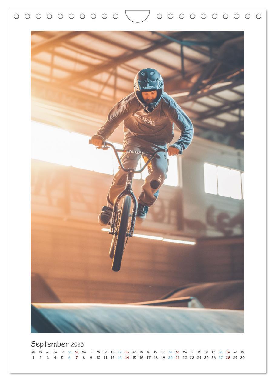 Bild: 9783383775376 | BMX Action (Wandkalender 2025 DIN A4 hoch), CALVENDO Monatskalender